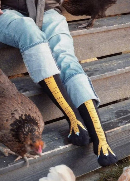 Funny chicken Socks!